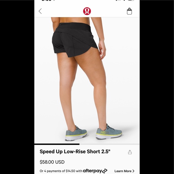 SPEED UP LOW-RISE SHORT 2.5” - Picture 5 of 5